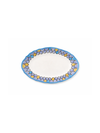 Petit plat ovale “Écailles Marines”