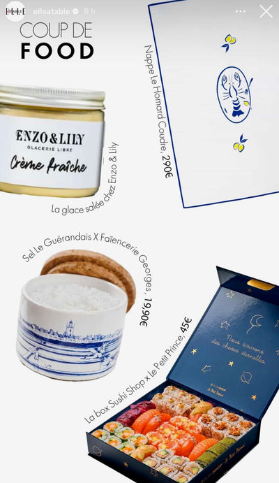 ELLE  À TABLE