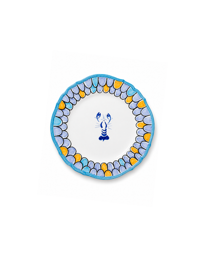 L'assiette “Écailles marines” - à dîner